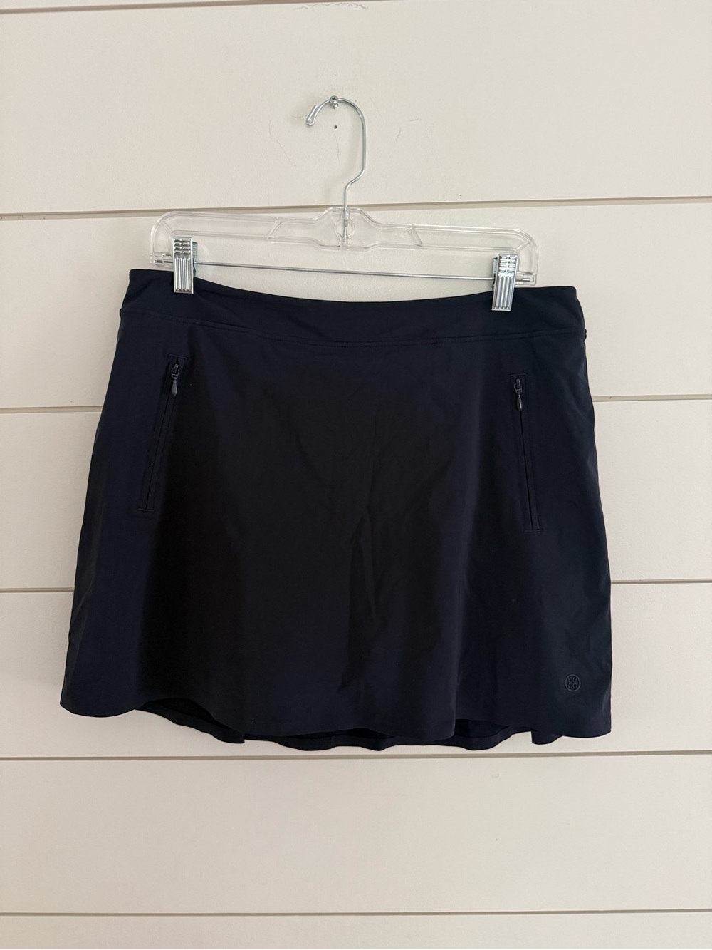 G/Fore Skort Womens Large Golf Skort Navy Blue Pickleball A-Line Performance
